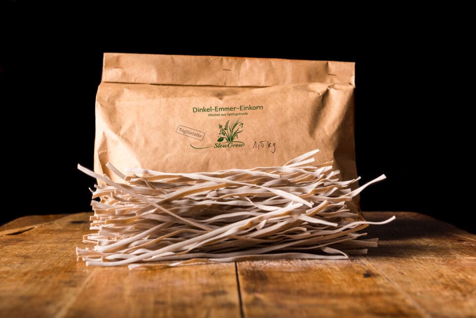Tagliatelle aus Dinkel, Emmer und Einkorn (1.5kg)