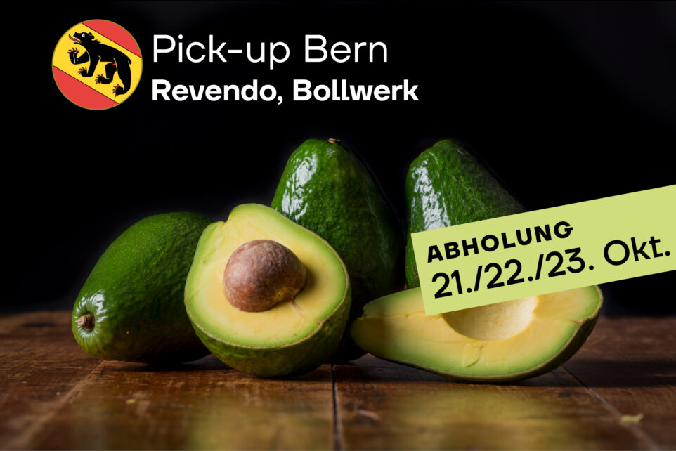 Avocado «Bacon»<br>4kg Karton –<br>Abholung im revendo Bern