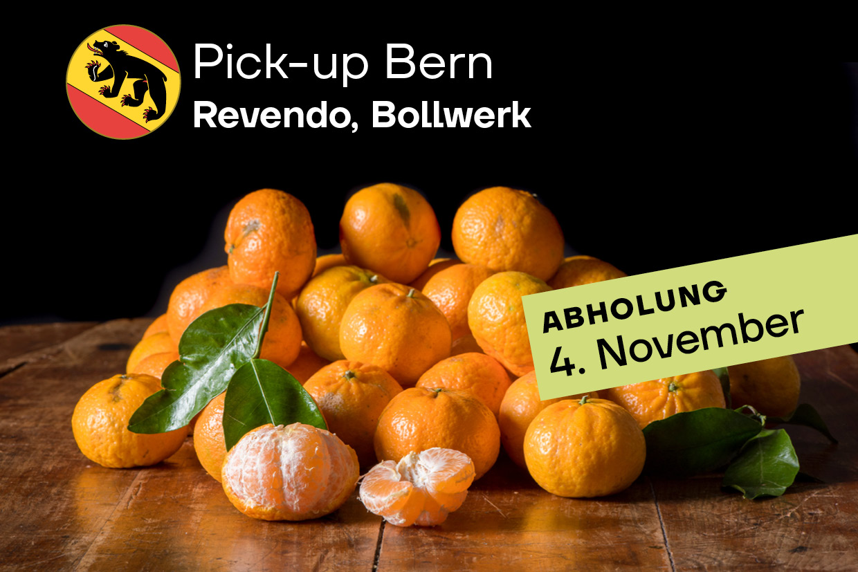 Mandarinen «Primosole» 5kg pro Kiste –<br>Pick up at revendo Bern