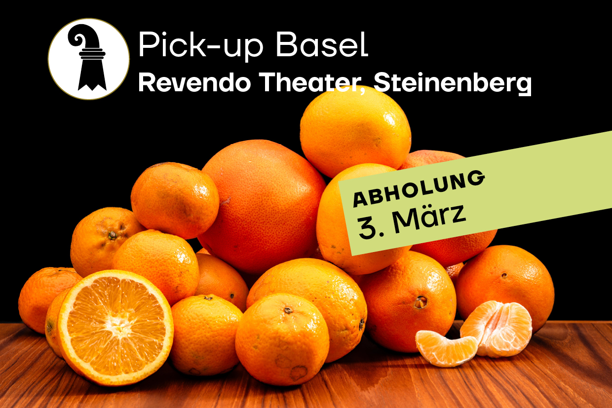 2kg Grapefruits, 2kg Orangen, 1kg Mandarinen pro Kiste<br>Abholung im revendo Basel