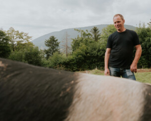 Foto von Nachhaltiges Fleisch aus dem Jura? Cäsar Bürgi und der Hof Silberdistel