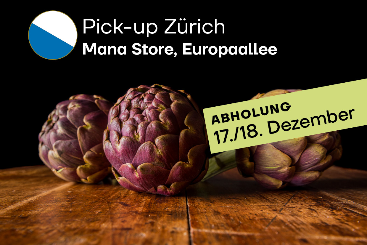 Artischocken «Tema» 14 Stück –<br>Pick up at MANA Zurich