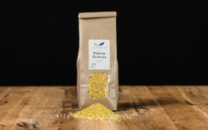 Farbige Bramata aus alten Maissorten