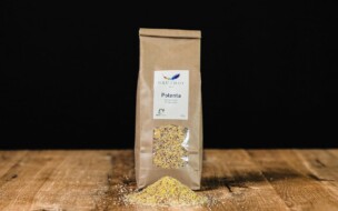 Farbige Polenta aus alten Maissorten