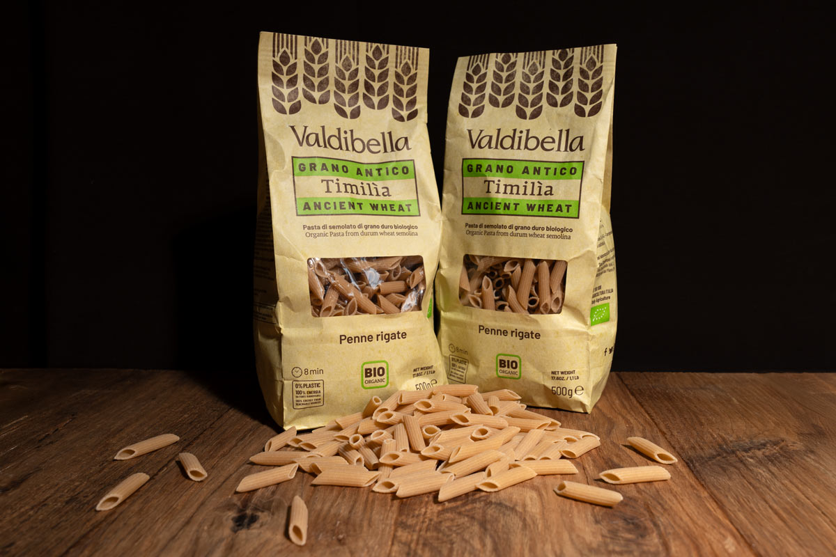 Penne aus «Timilia» Hartweizen
