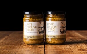 Grüne Oliven-Tapenade