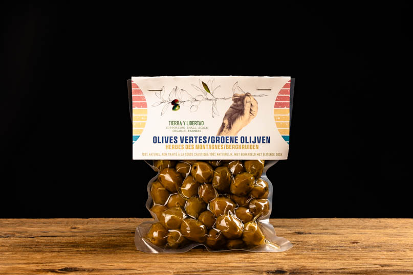 «Manzanilla» Oliven mit Bergkräutern