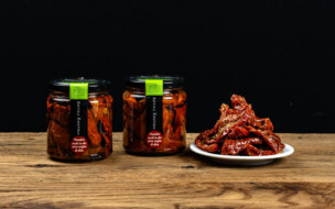 Getrocknete Tomaten in Olivenöl